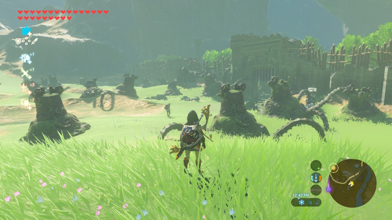 Location of some epic ancient battle in BotW