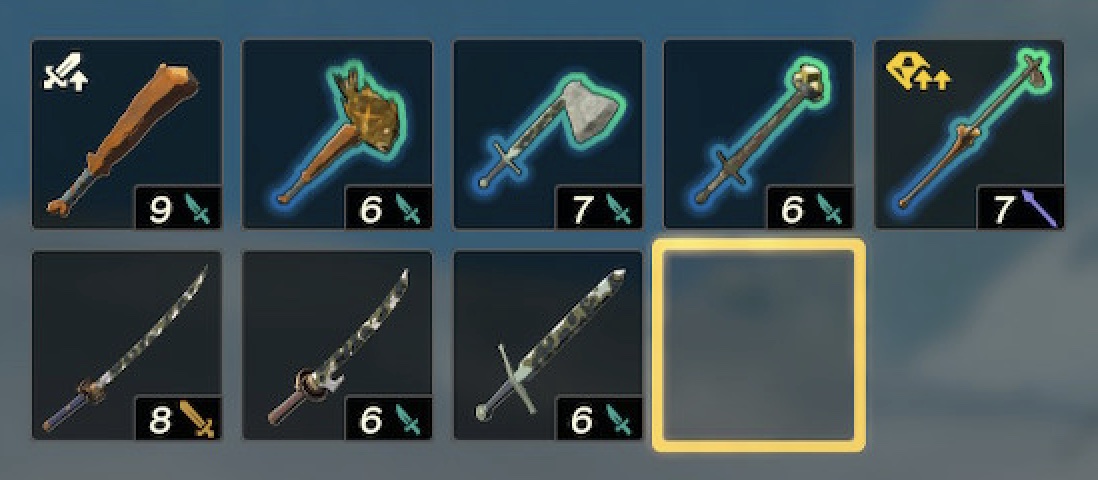 60hrs weapons